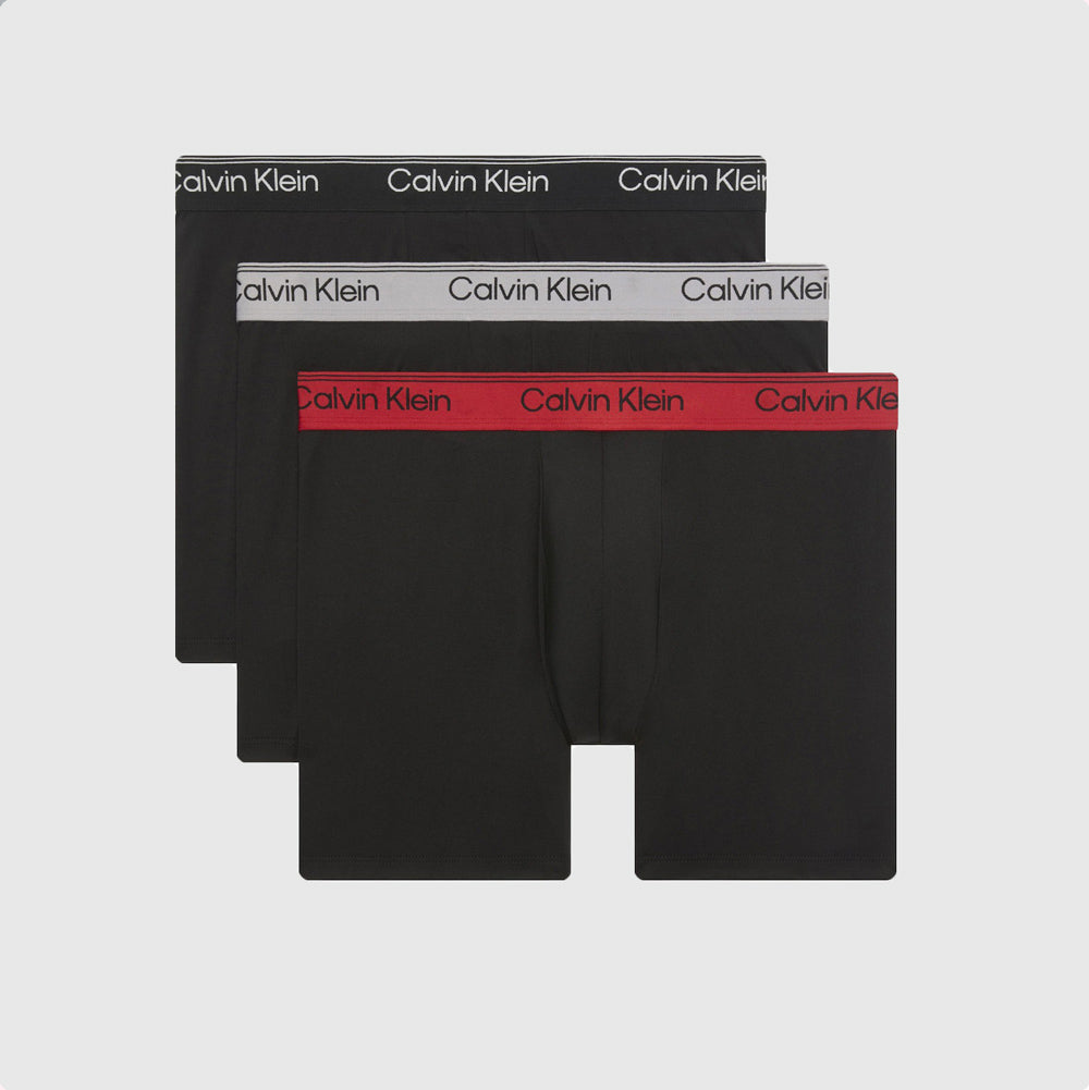 Calvin Klein 3 Pack Relaxed Dart Trunk - Black Multi |ThirdBaseUrban
