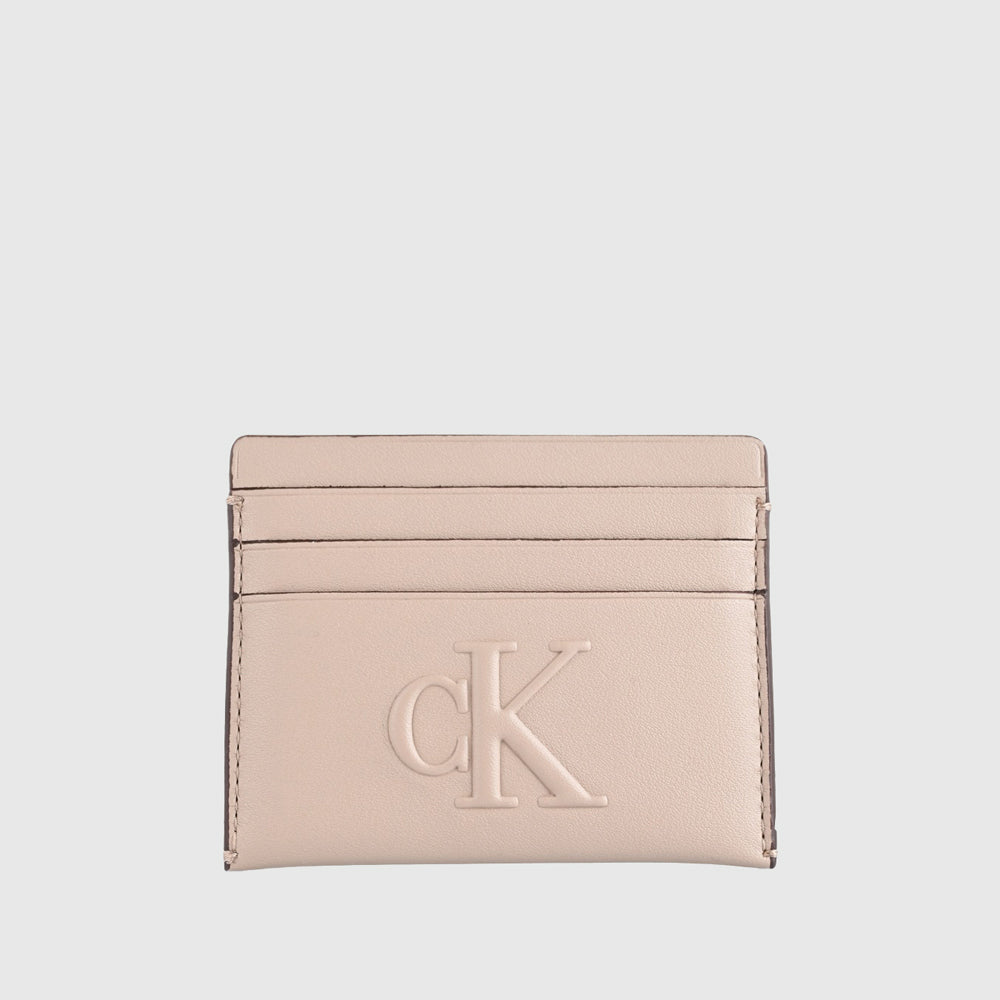 Calvin Klein Sculpted Cardcase - Beige |ThirdBaseUrban