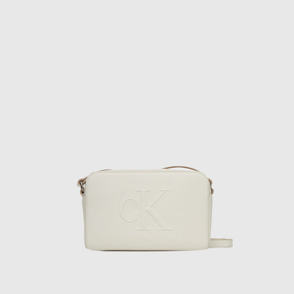Calvin Klein Sculpted Camera Bag - White |ThirdBaseUrban