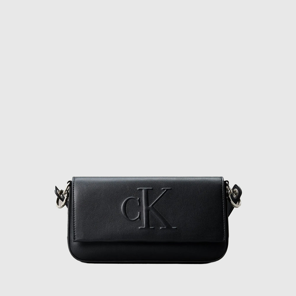Calvin Klein Sculpted Shoulder Pouch - Black |ThirdBaseUrban
