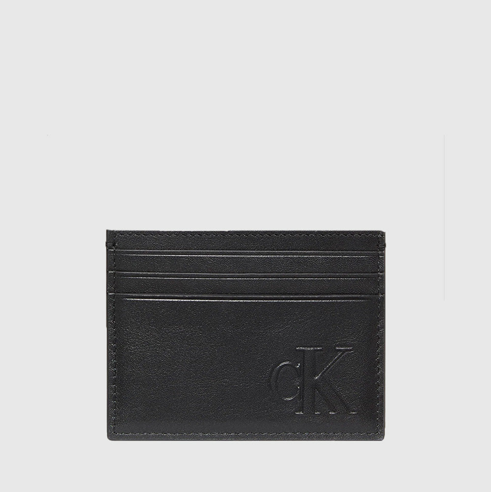 Calvin Klein Sculpted Card Case - Black |ThirdBaseUrban
