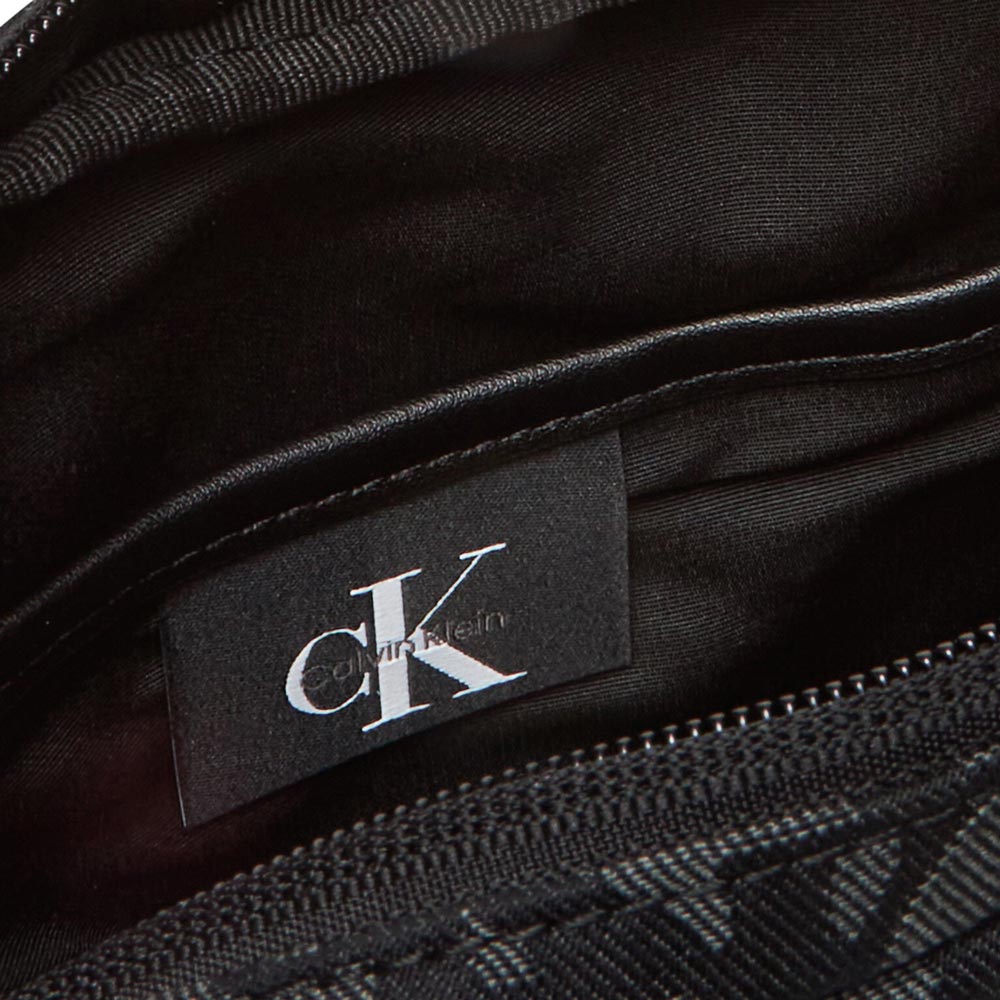 Monogram Flap Bag - Black