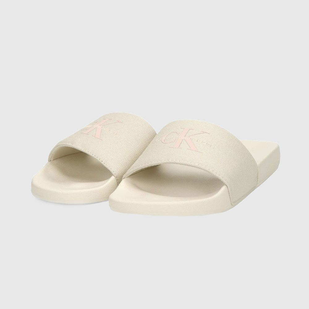 Slide Monogram - Beige