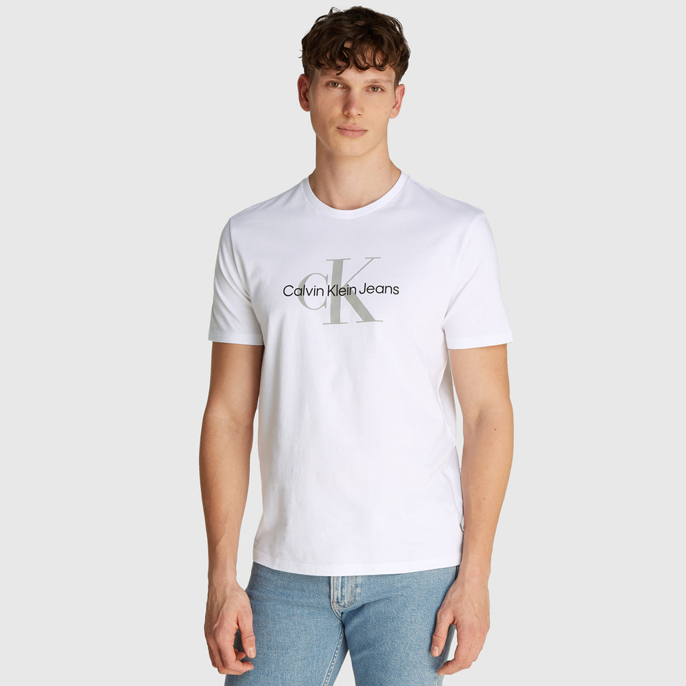 Calvin Klein Hero Monologo T-Shirt - White |ThirdBaseUrban