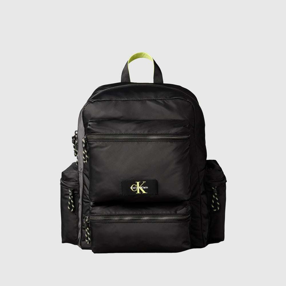 calvin klein leather backpack black Calvin Klein Tech Utility Backpack