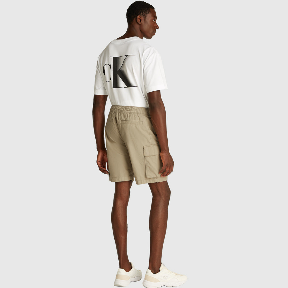 Washed Cargo Short - Stone