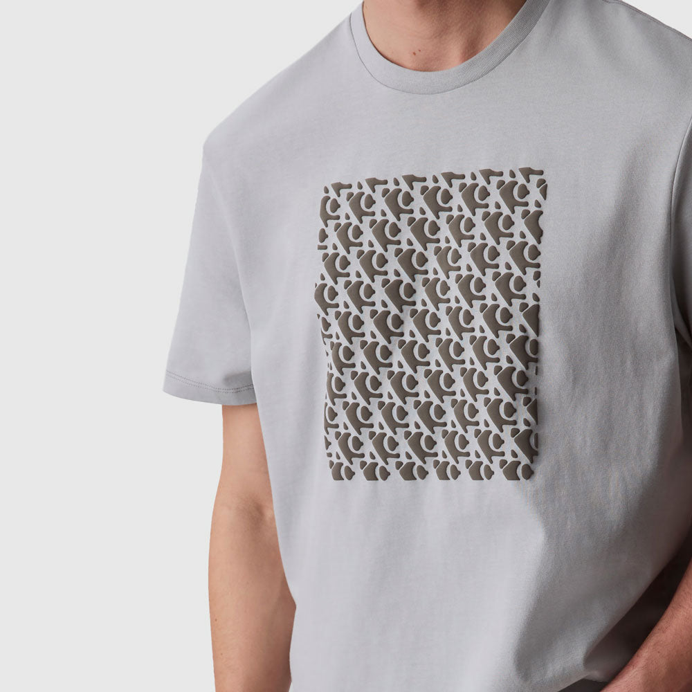 Puff Graphic T-Shirt - Light Grey