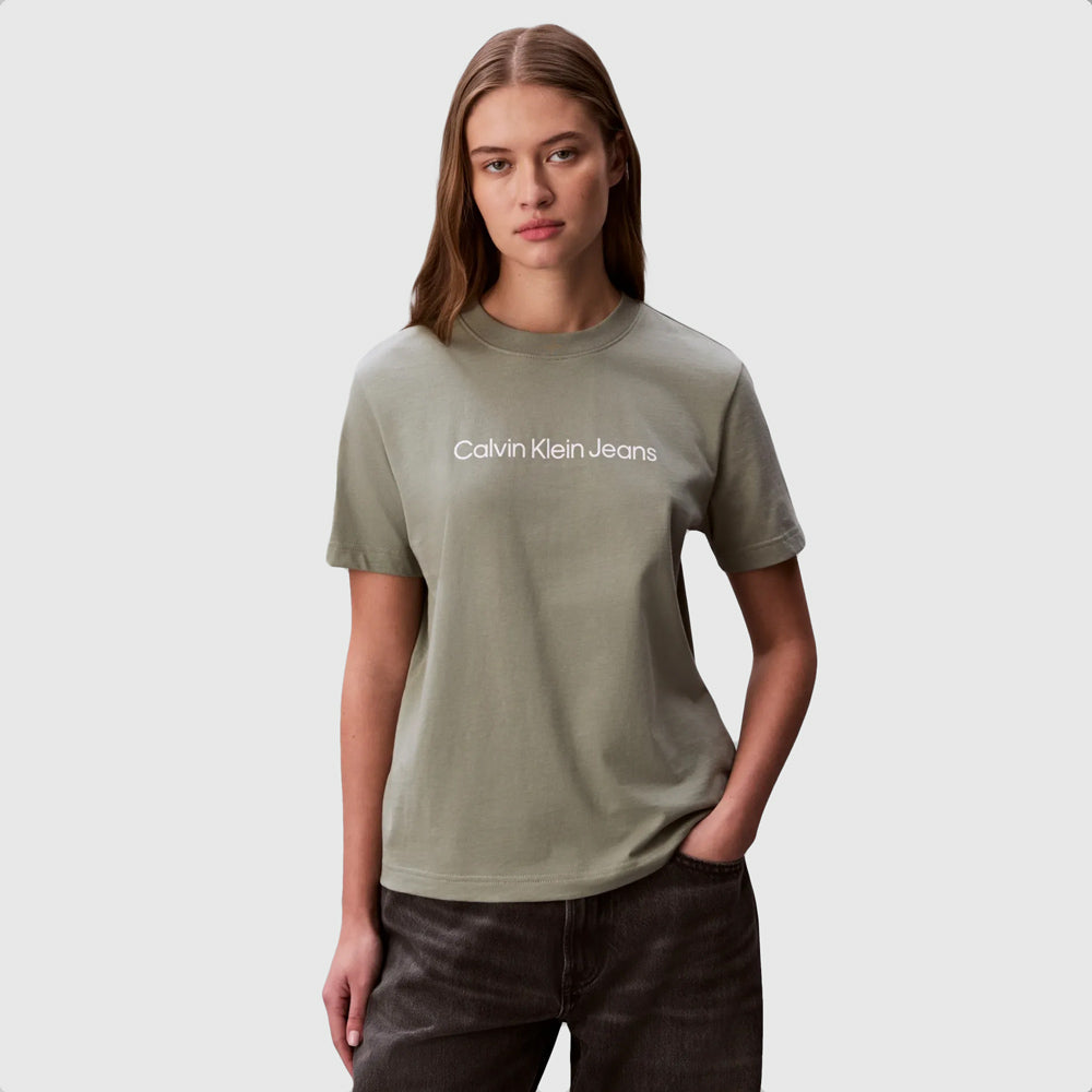 Calvin Klein Logo Classic T-Shirt - Teal |ThirdBaseUrban