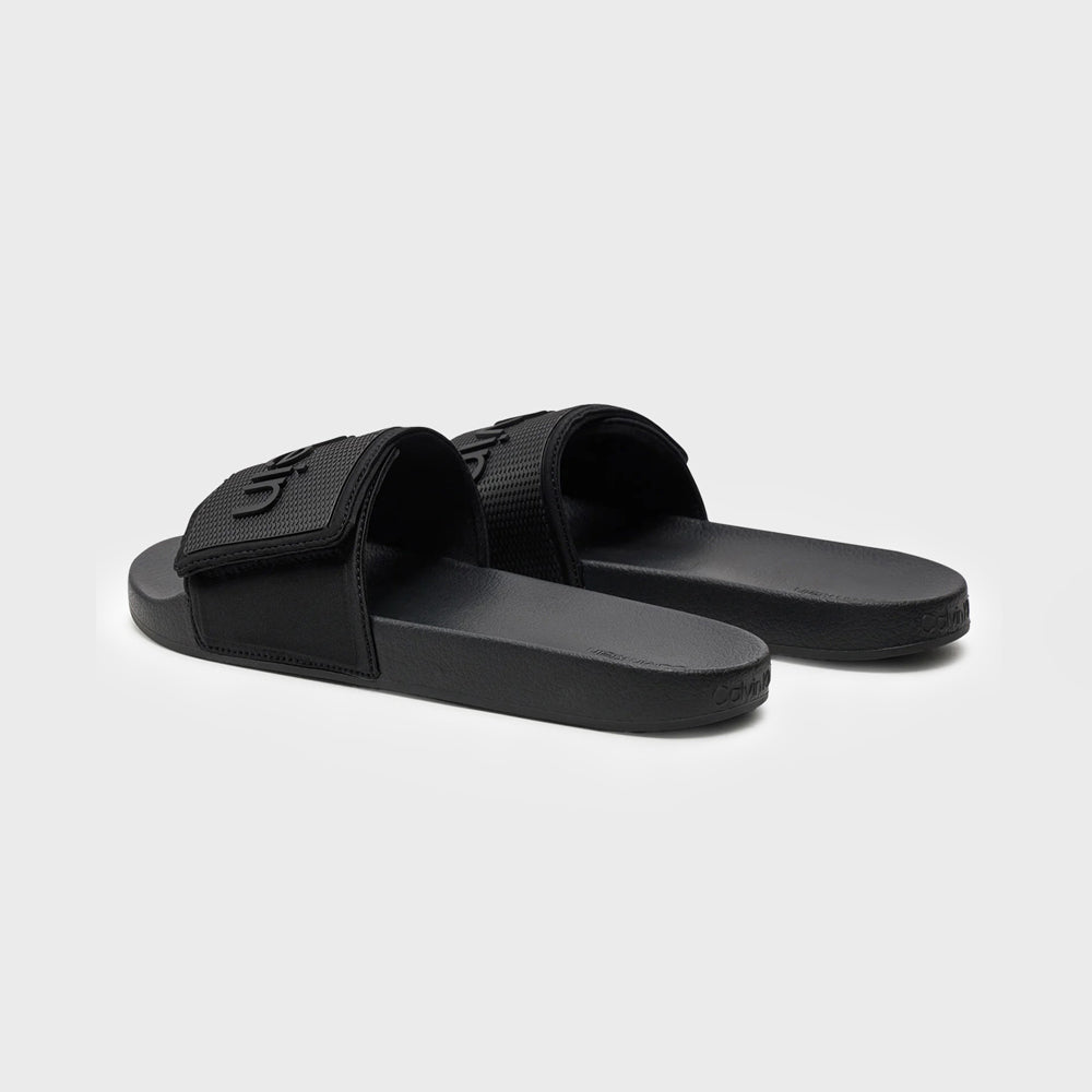 Embossed Pool Slide - Black