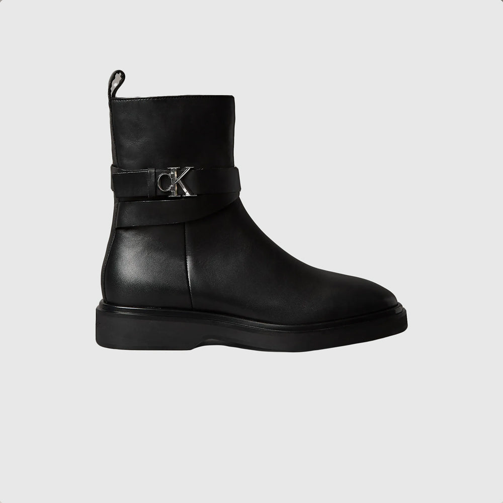 Calvin Klein Ankle Boot - Black |ThirdBaseUrban