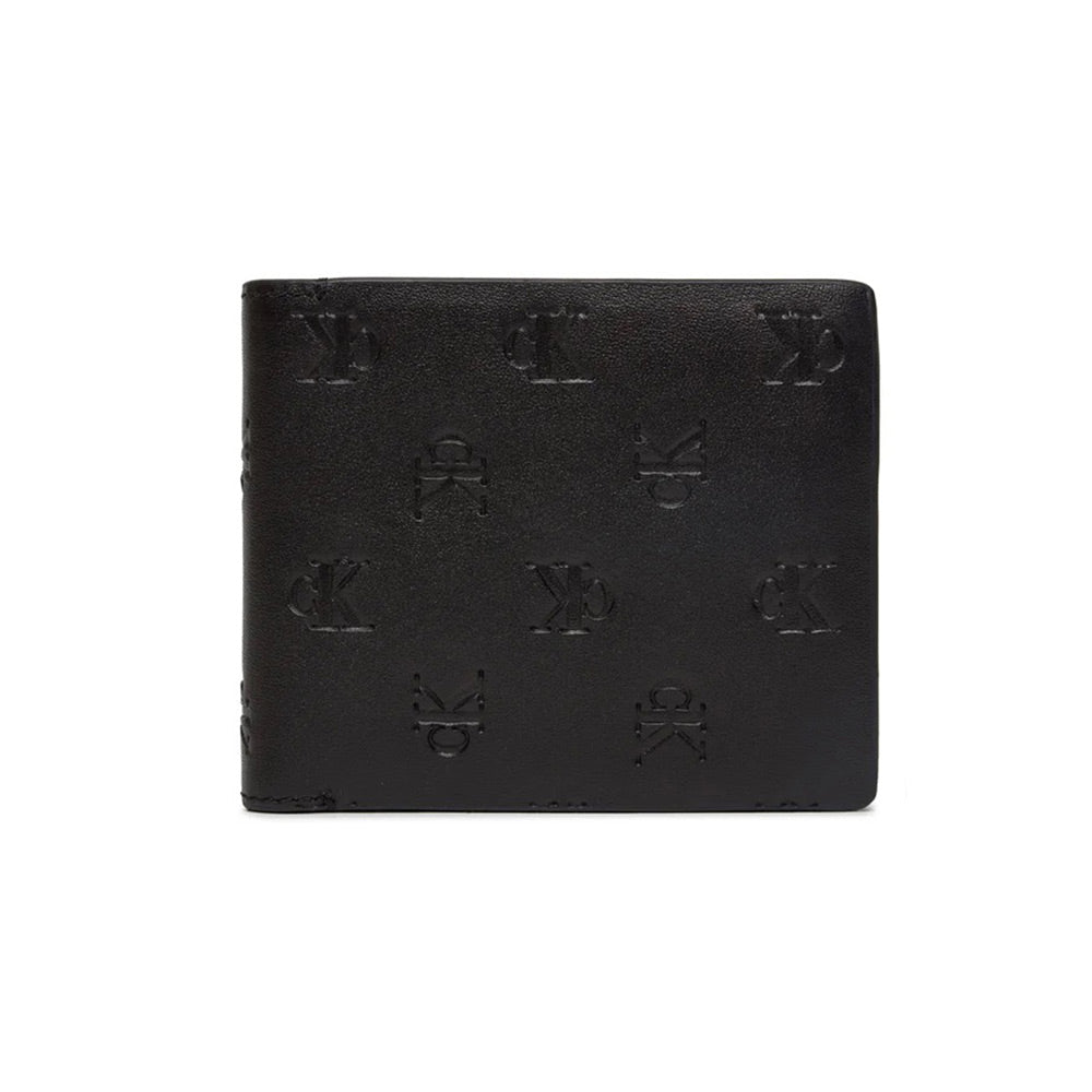 Emboss Bifold Wallet - Black