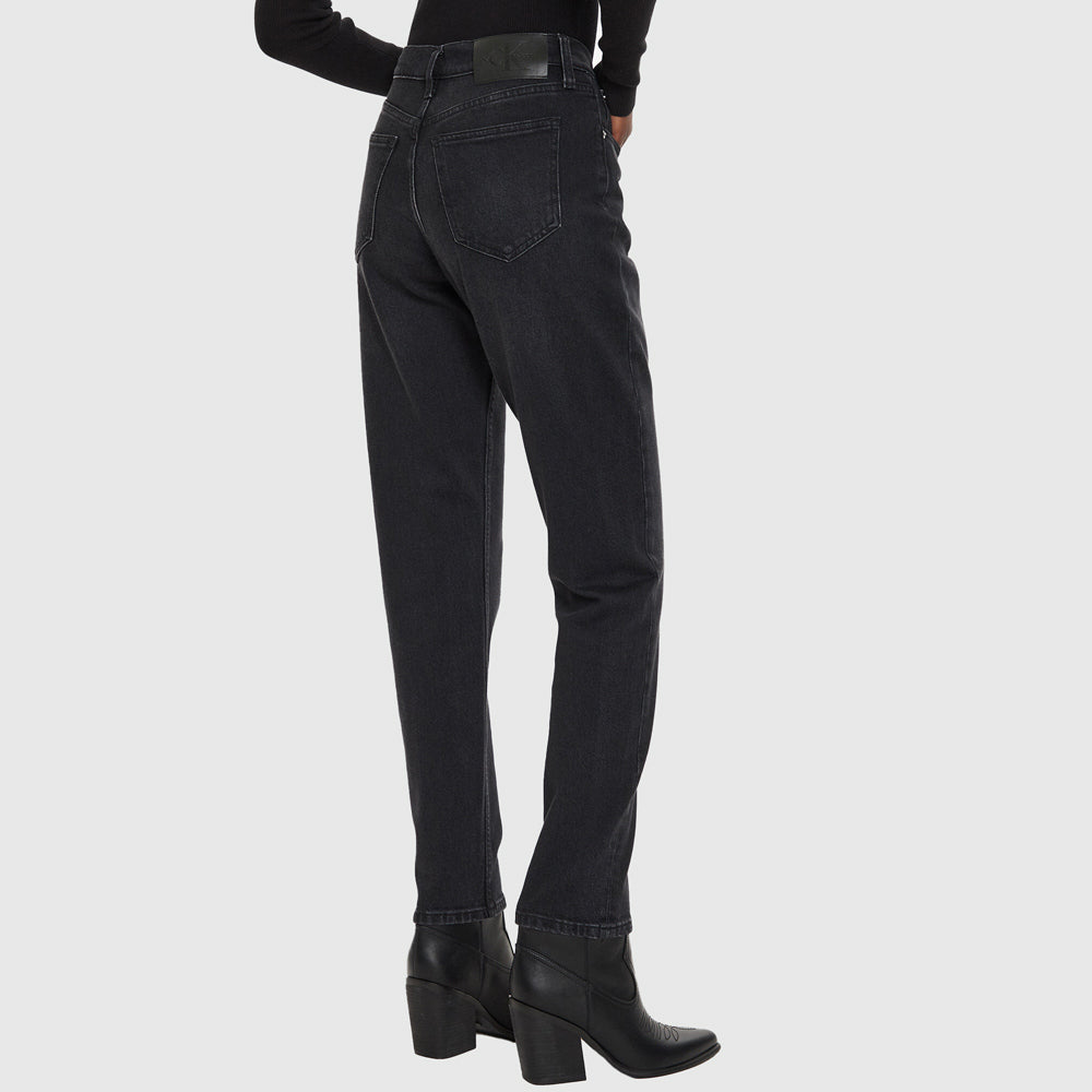 Authentic Slim Straight Jeans - Denim Black