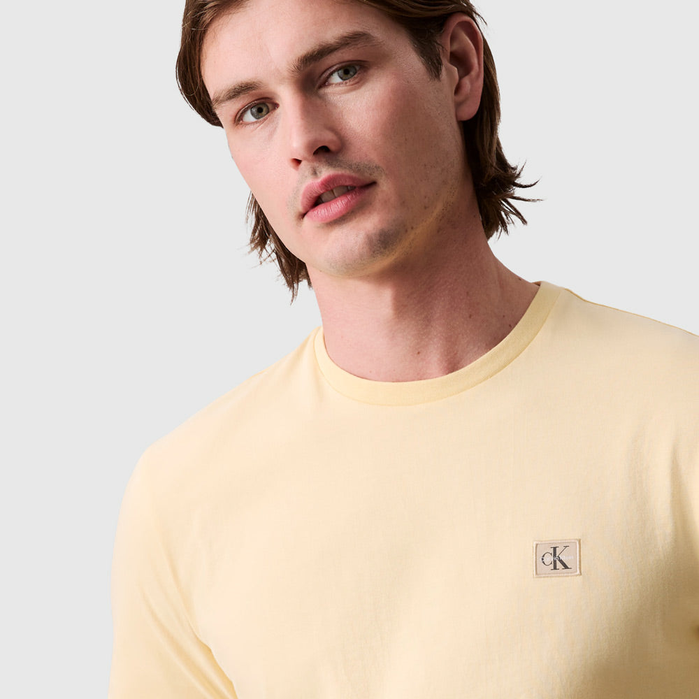 Badge Jersey Classic T-Shirt - Yellow