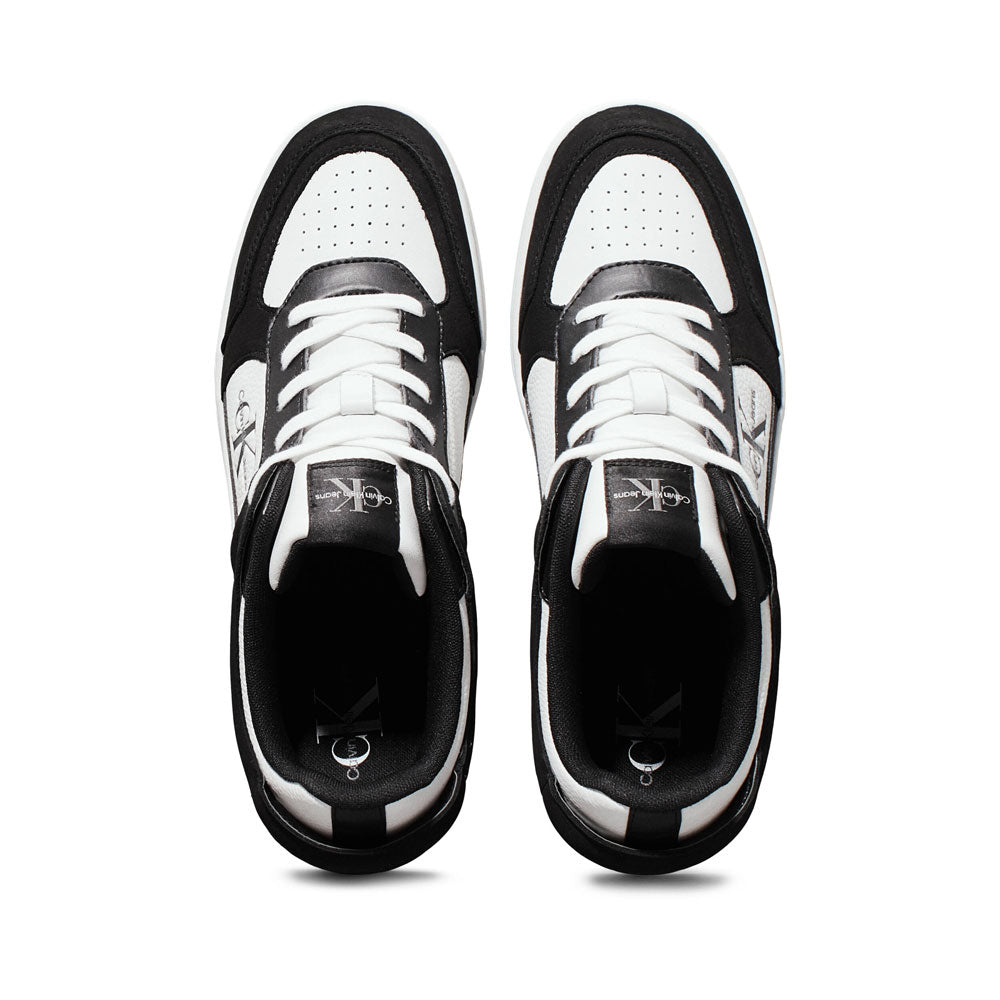 Mid Basket Authentic Sneaker - Black/ White