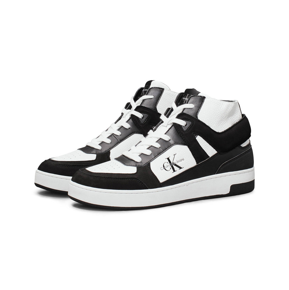 Mid Basket Authentic Sneaker - Black/ White