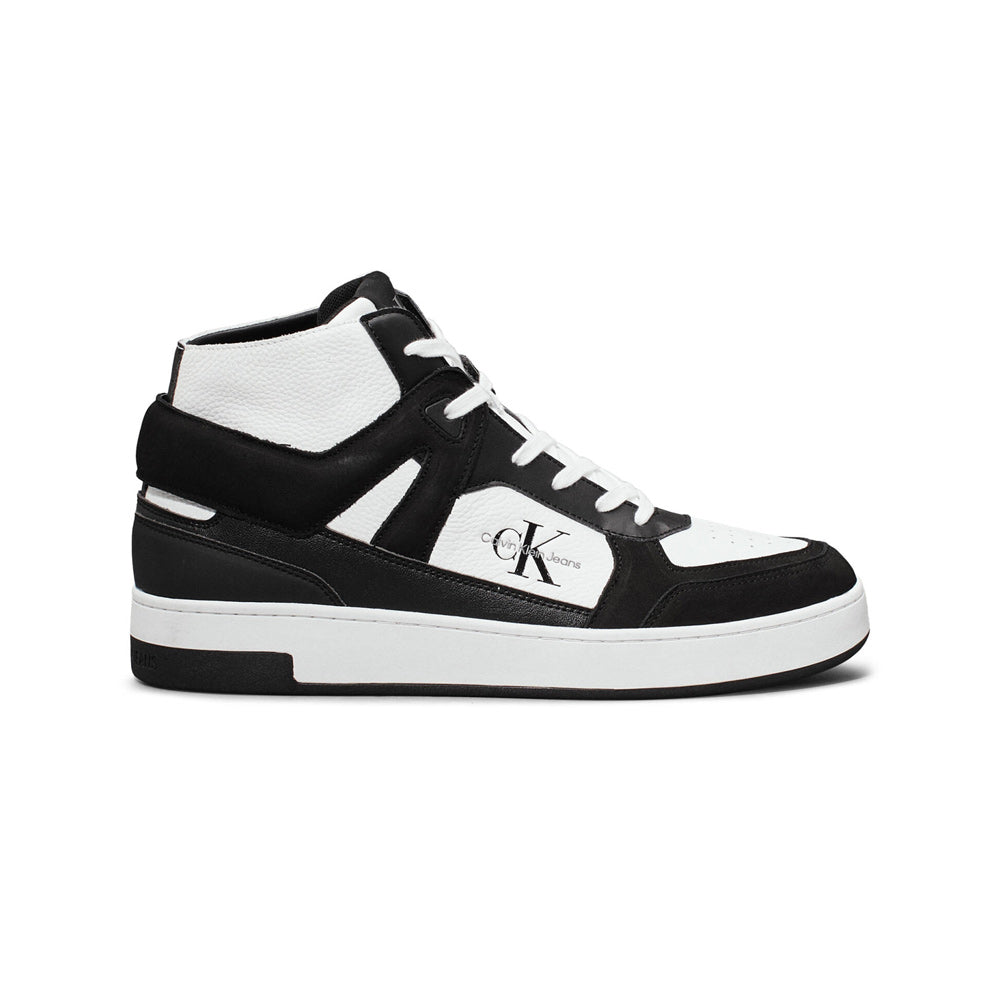 Mid Basket Authentic Sneaker - Black/ White