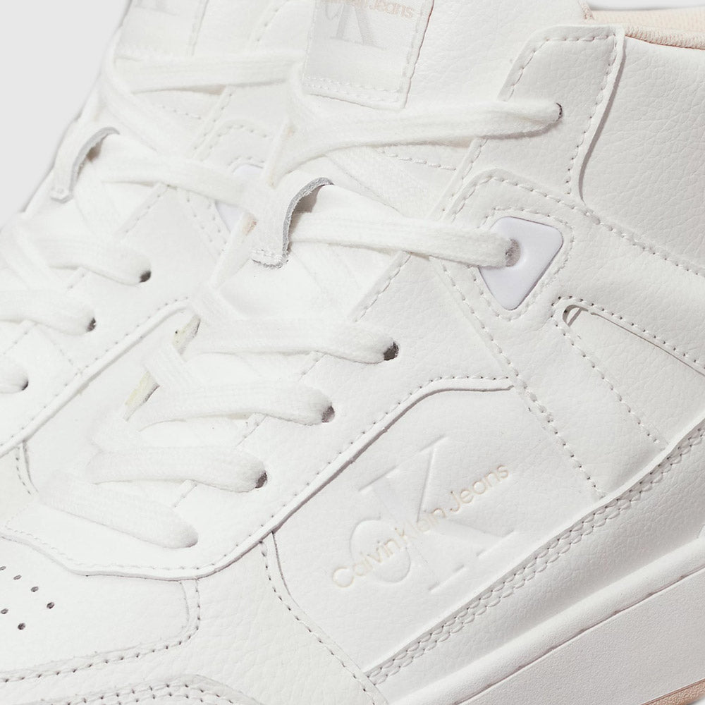 Basket Cupsole Mid Sneaker - White Multi
