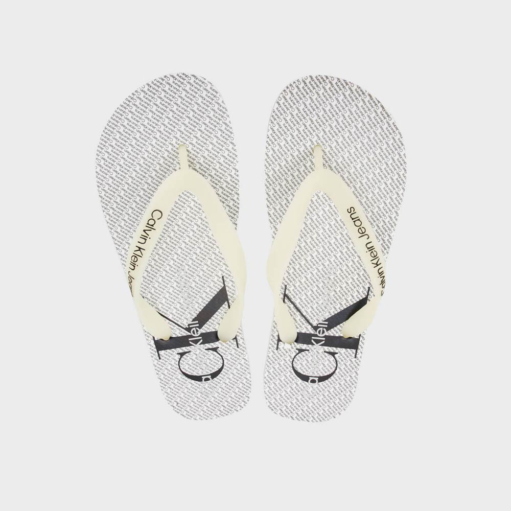 Beach Sandal - White Multi