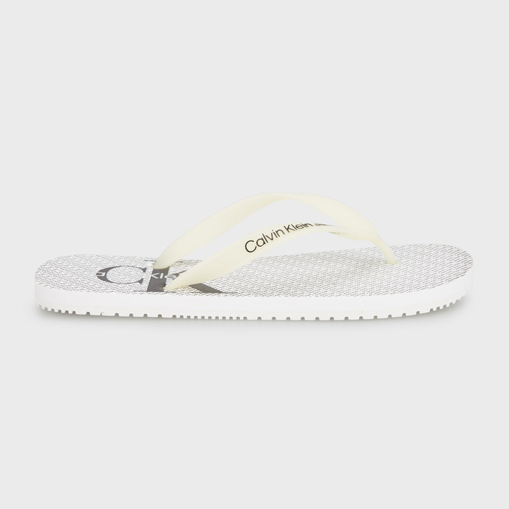 Beach Sandal - White Multi