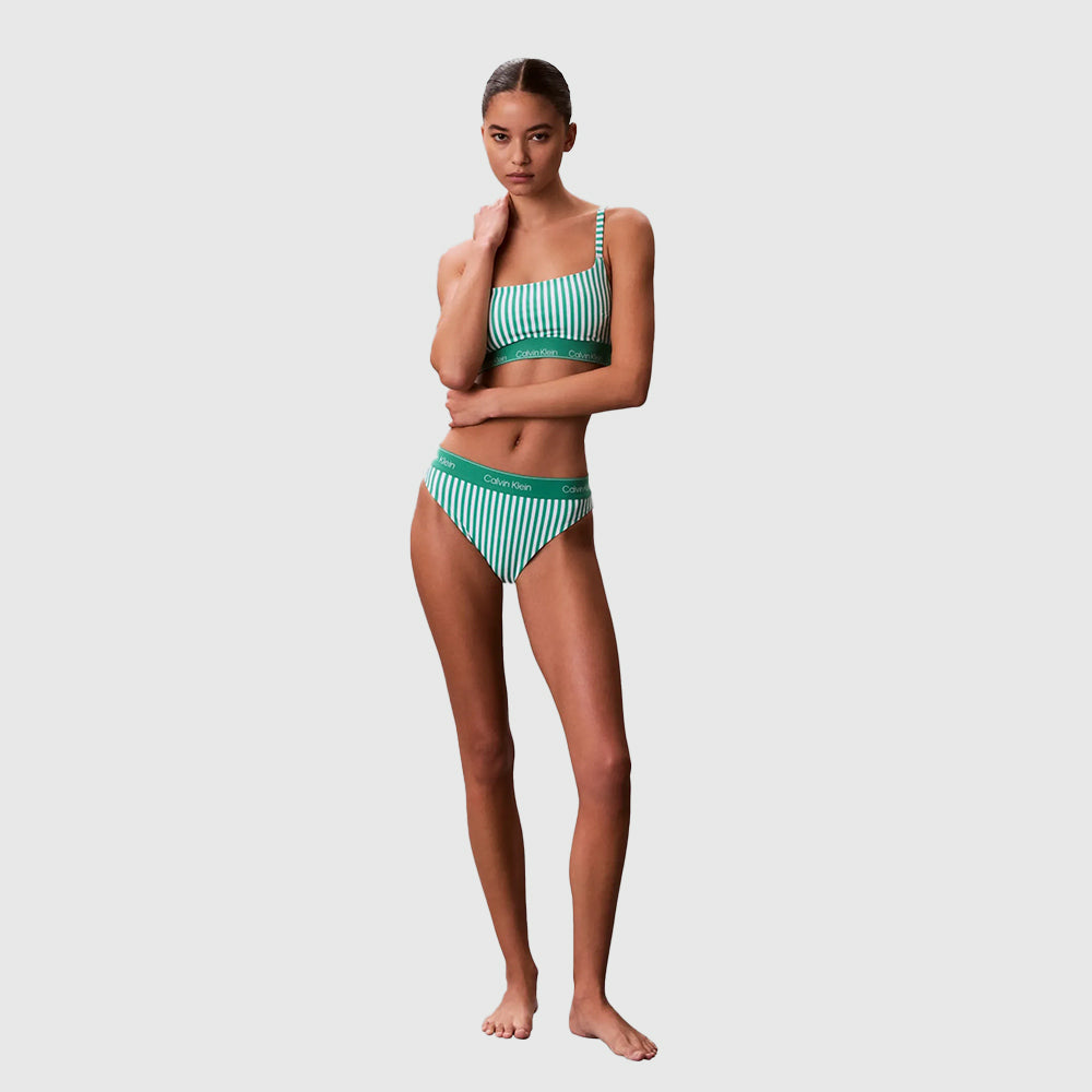 Bikini Bottom -  Green Multi