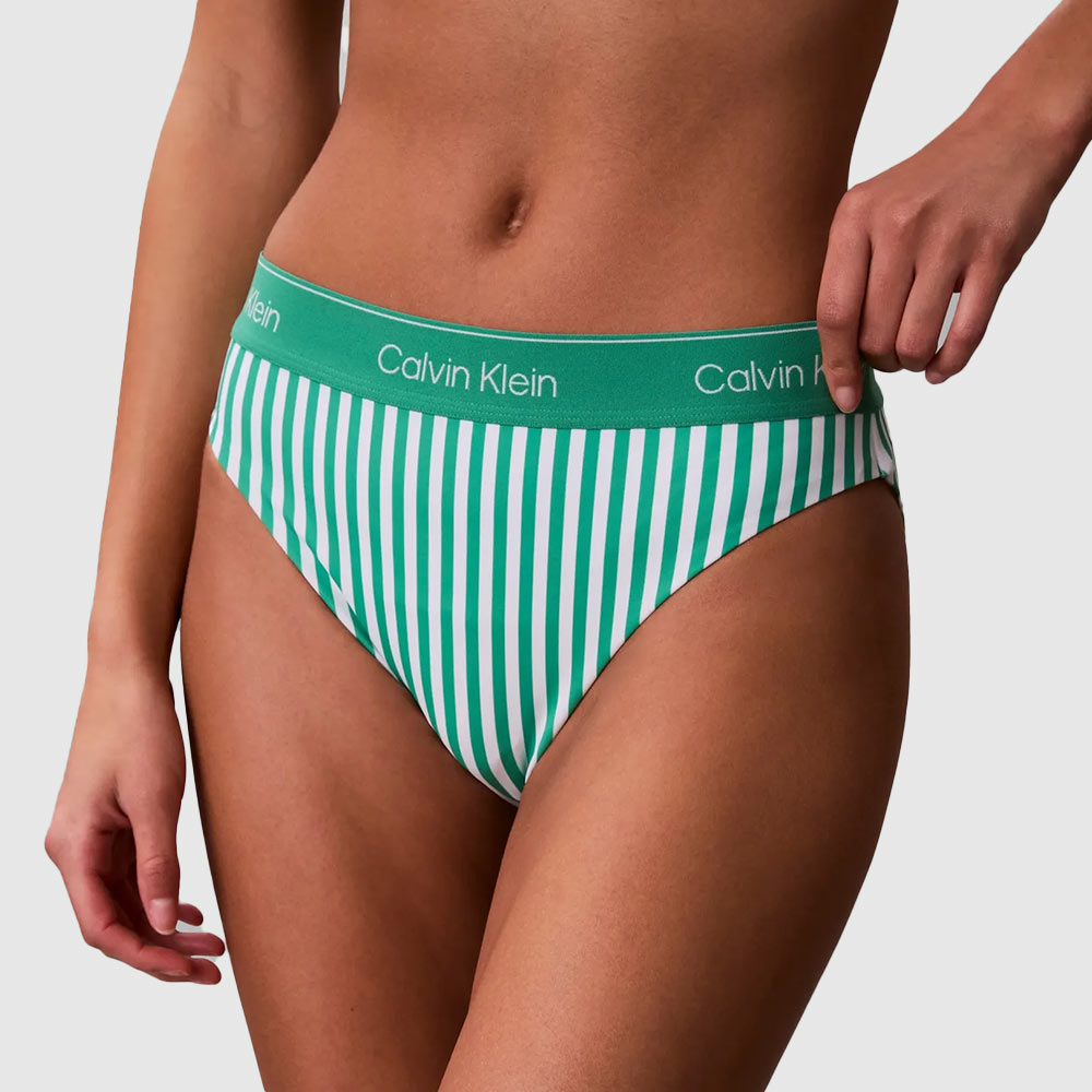 Bikini Bottom -  Green Multi