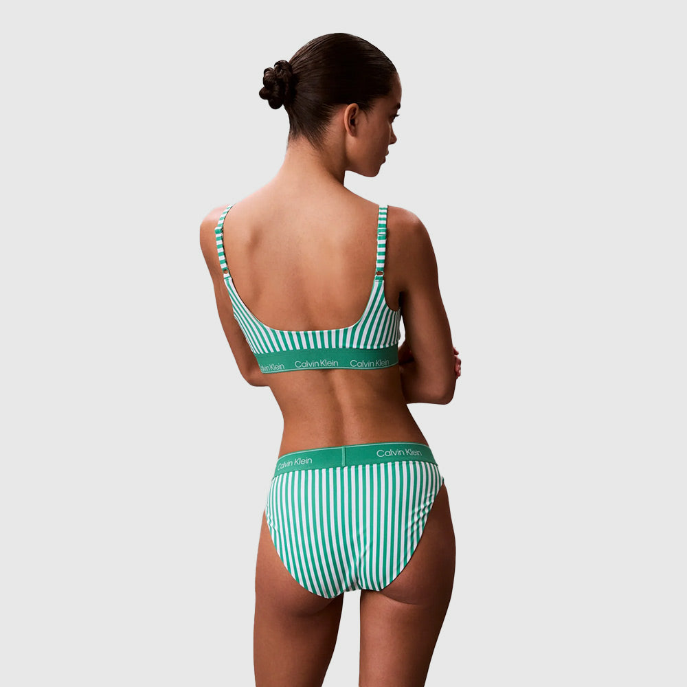 Bikini Bottom -  Green Multi