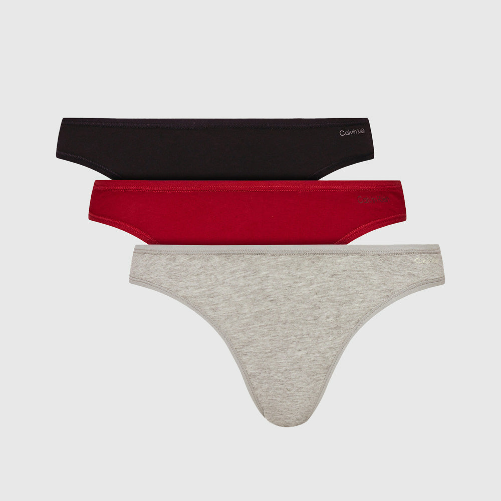 Calvin Klein 3 pack Bikini Bottom - Multi |ThirdBaseUrban