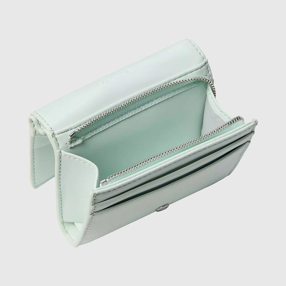 Bold Ck Medium Bifold Wallet - Light Blue