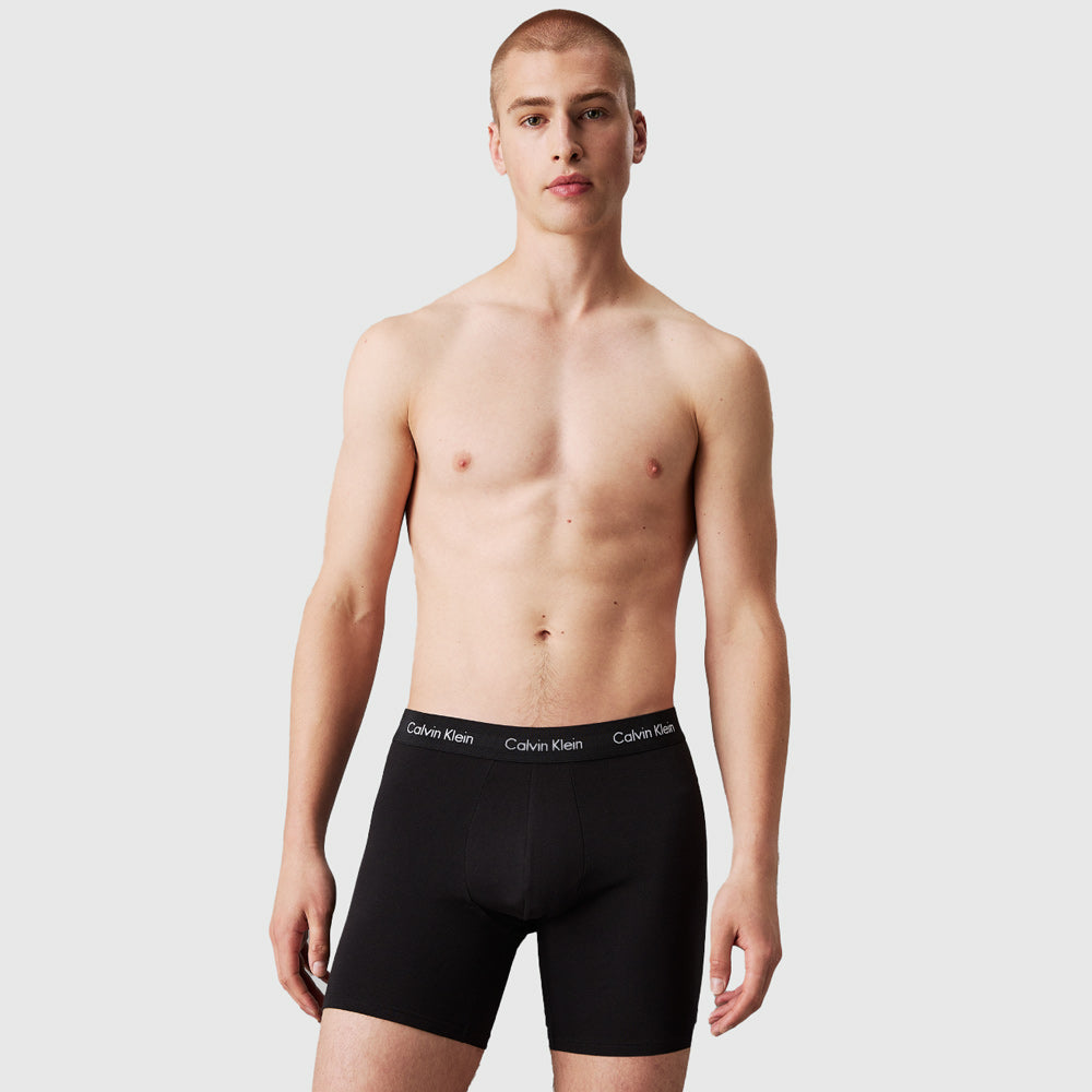 3 Pack Boxer Briefs - Black