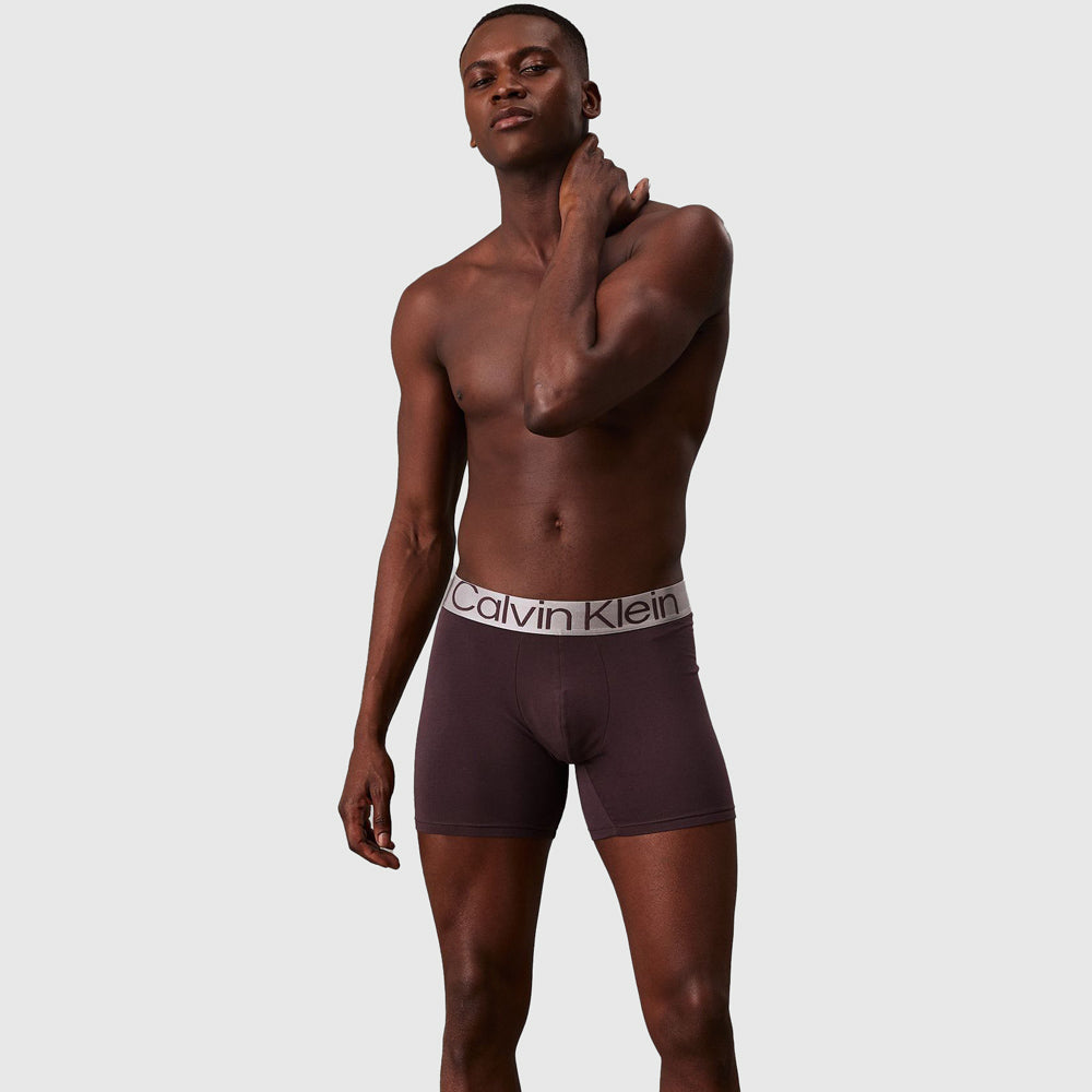 Calvin Klein Metallic 3 pack Boxer Brief - Red Multi |ThirdBaseUrban
