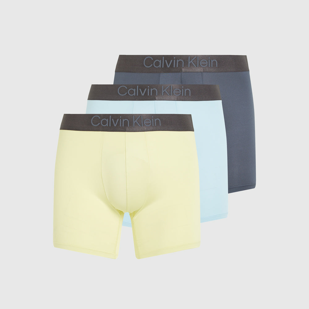 Calvin Klein 3 Pack Boxer Brief - Blue Multi |ThirdBaseUrban