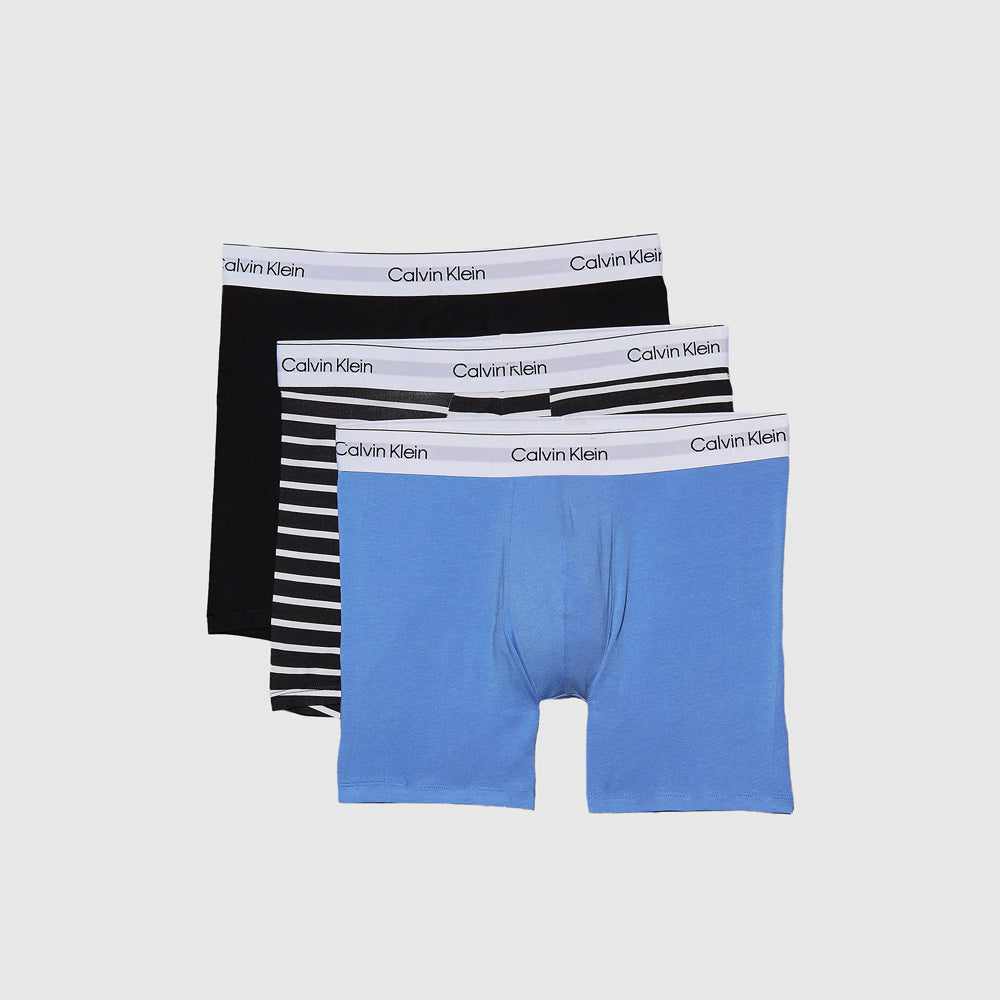 Calvin Klein 3 Pack Boxer Briefs - Black Multi |ThirdBaseUrban