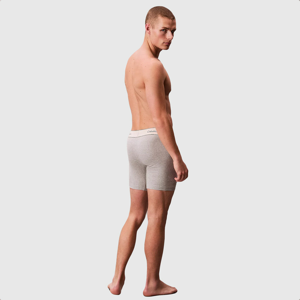 3 Pack Boxer Brief - White Multi
