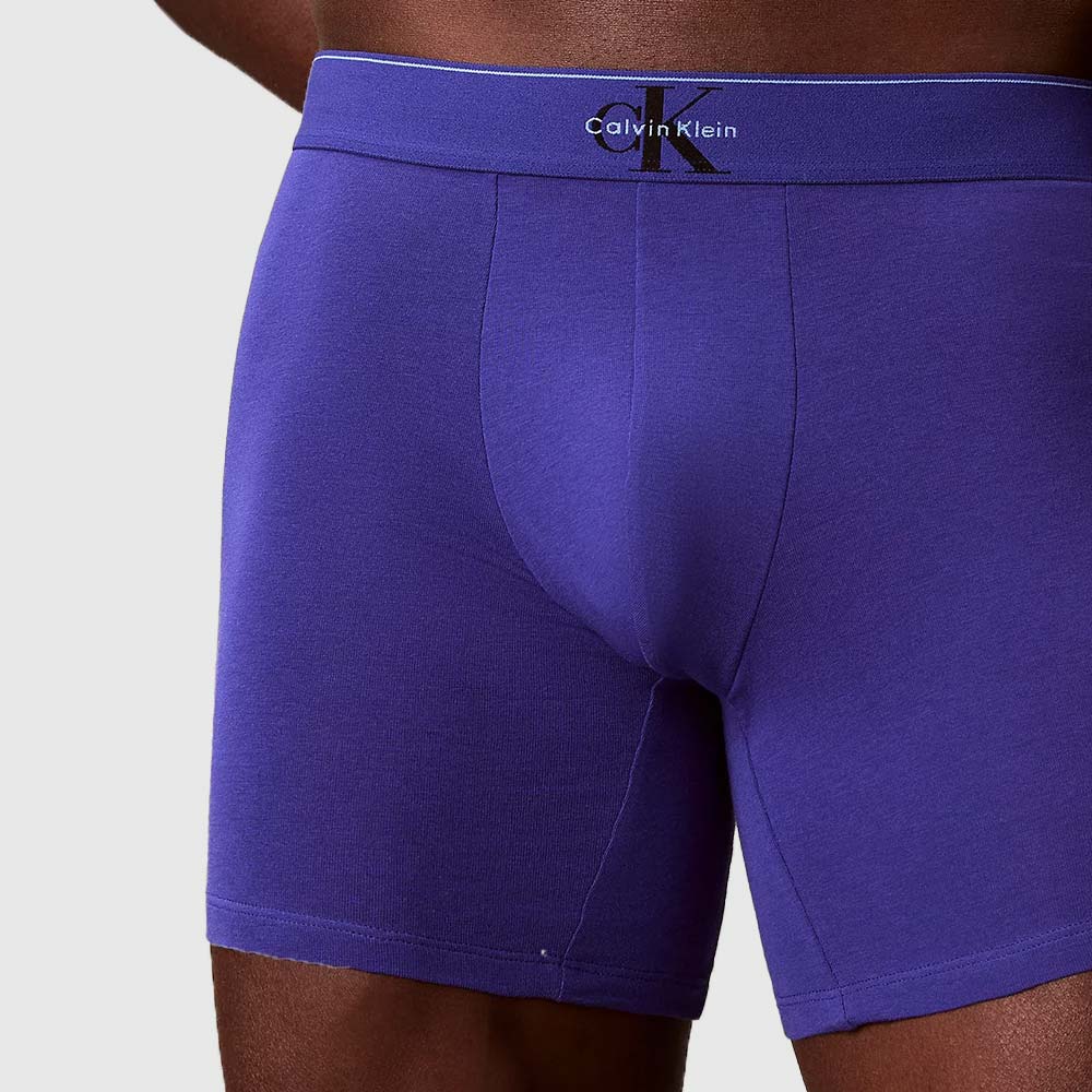 3 Pack Boxer Briefs  - Blue Multi