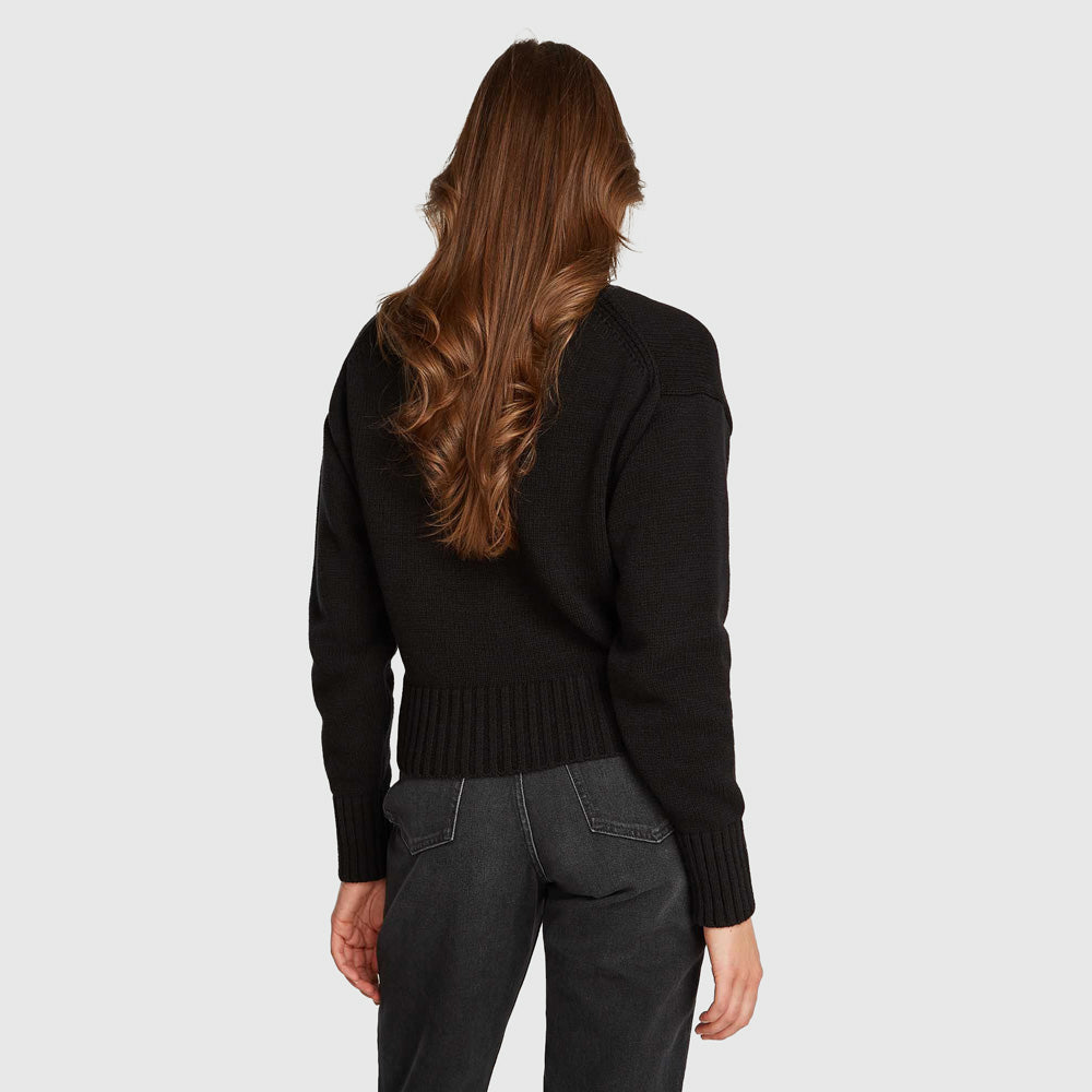 Chenille Sweater - Black