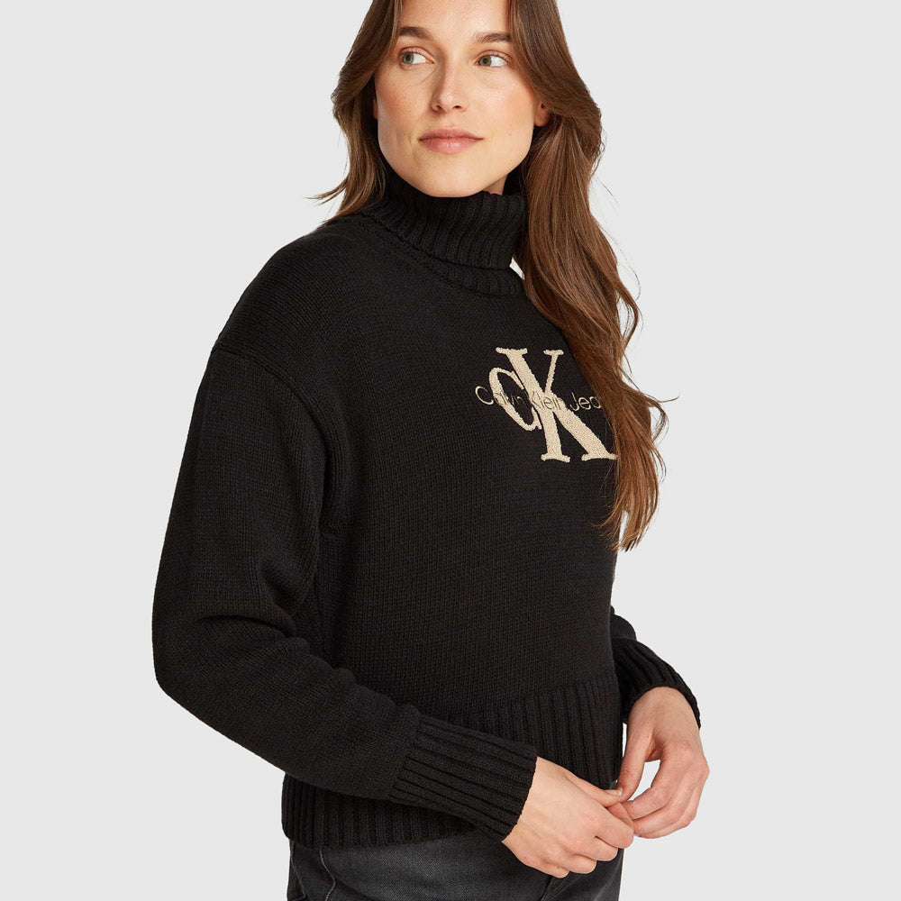 Chenille Sweater - Black