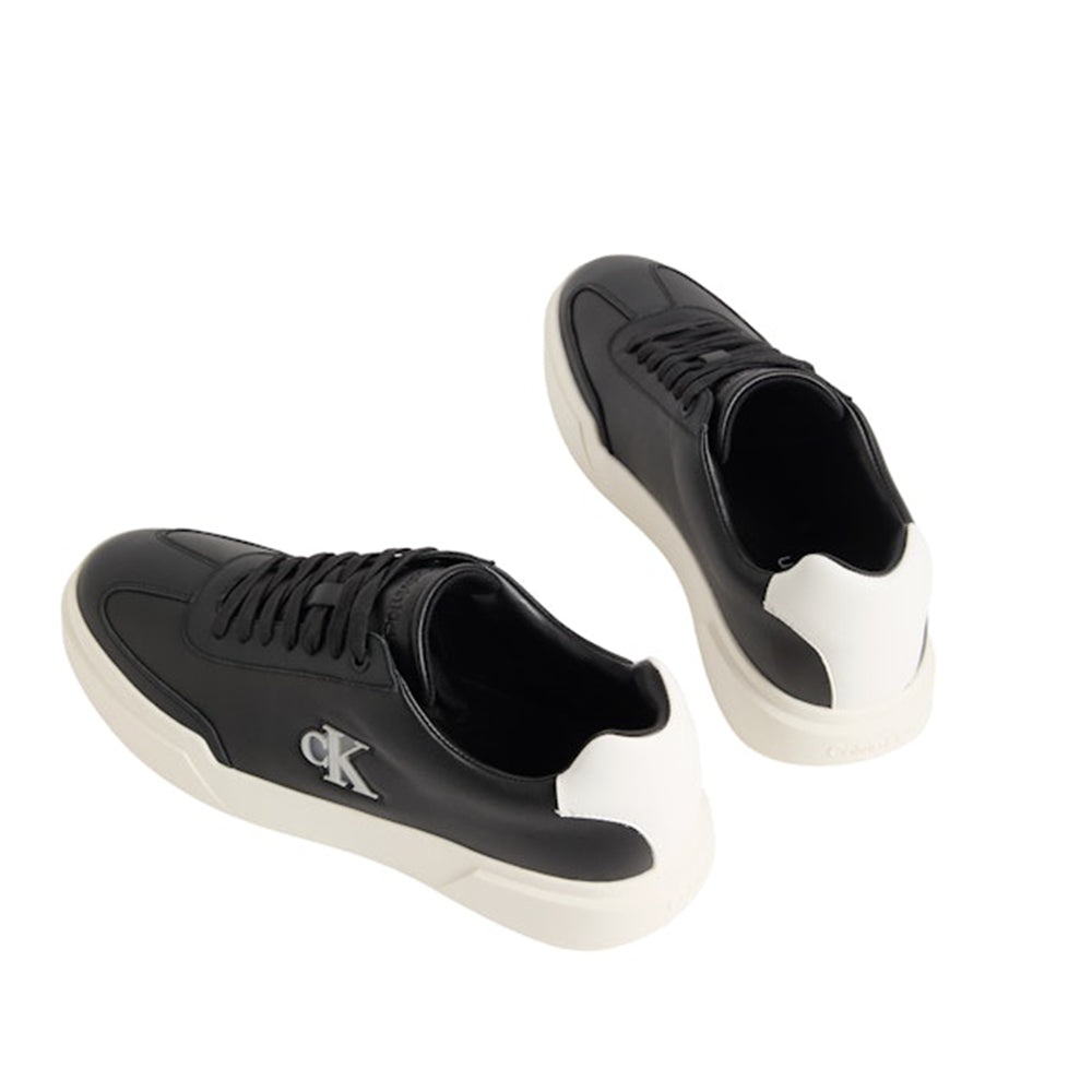 Chunky Cupsole Laceup Sneaker - Black & White