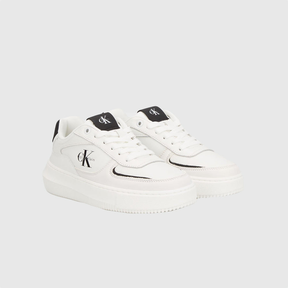 Chunky Cupsole Sneaker - White