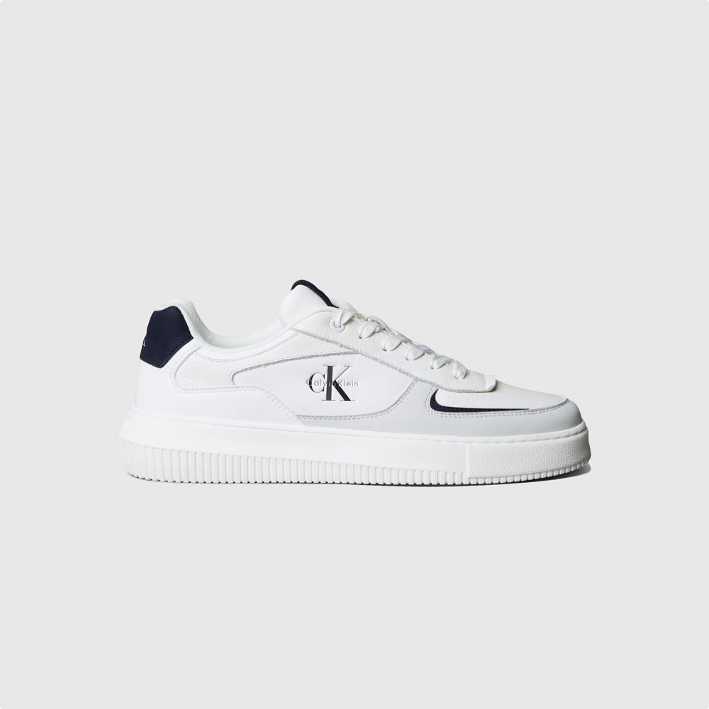 Calvin Klein Chunky Cupsole Sneaker - White Multi |ThirdBaseUrban