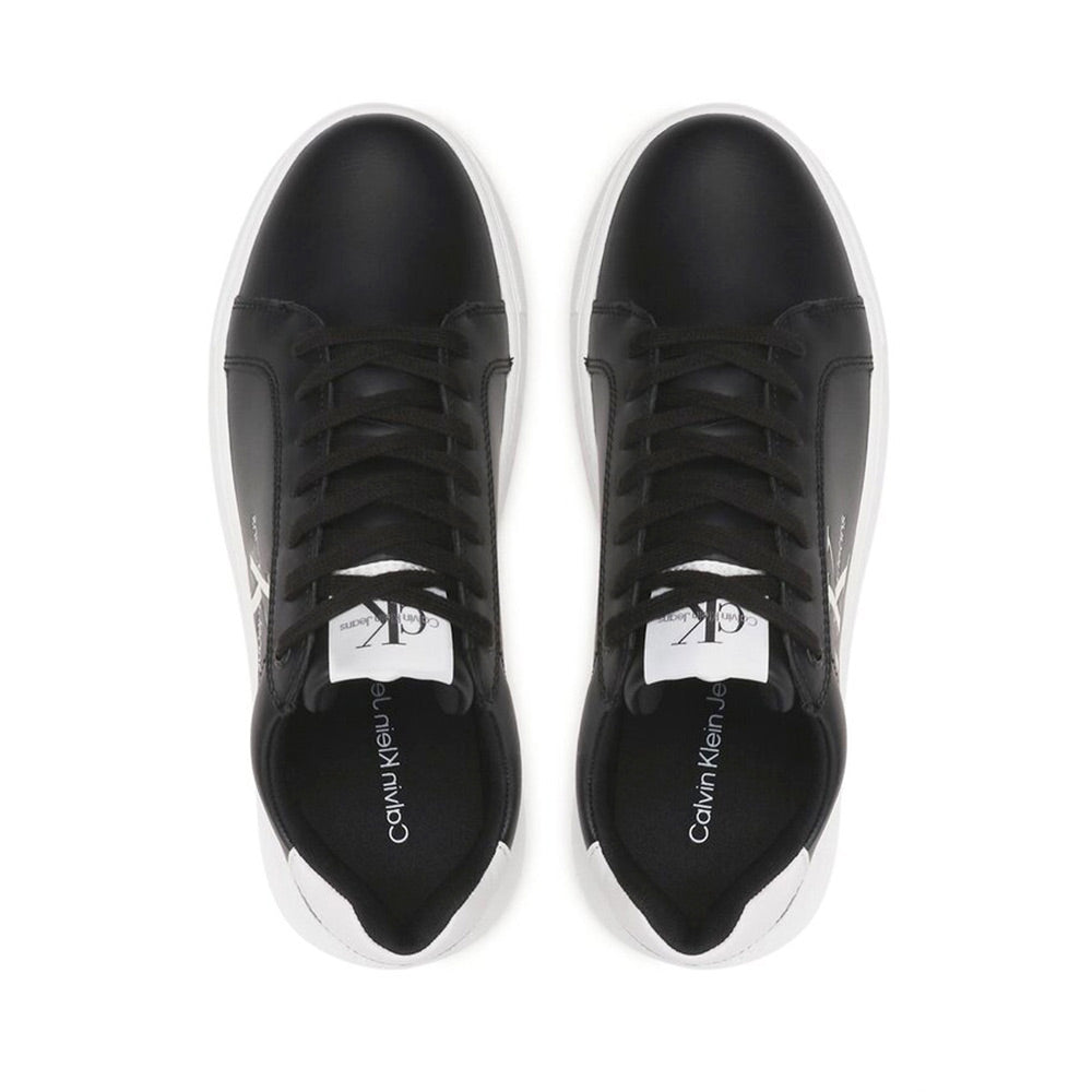 Chunky Cupsole Sneaker - Black/ White