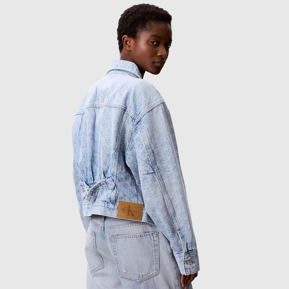 Printed Trucker - Denim Light