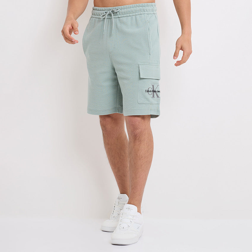 City Grid Shorts - Slate Grey