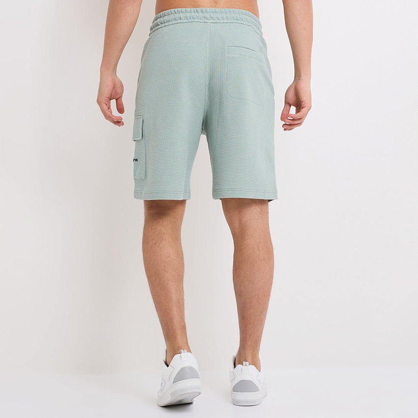 City Grid Shorts - Slate Grey