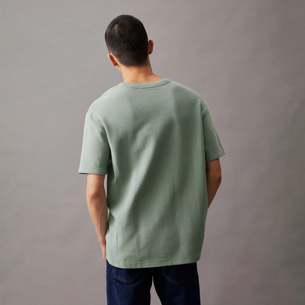 City Grid T-Shirt - Slate Grey