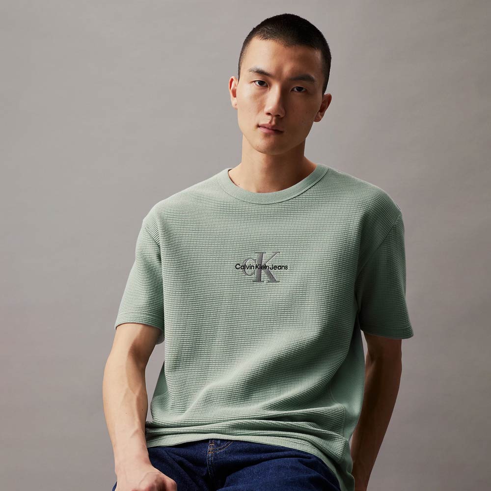 City Grid T-Shirt - Slate Grey