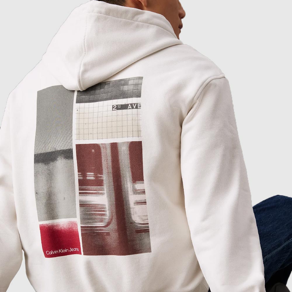 City Poster Hoodie - Offwhite