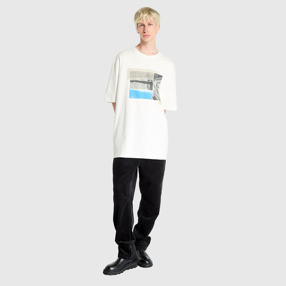 City Poster Street T-Shirt - Offwhite