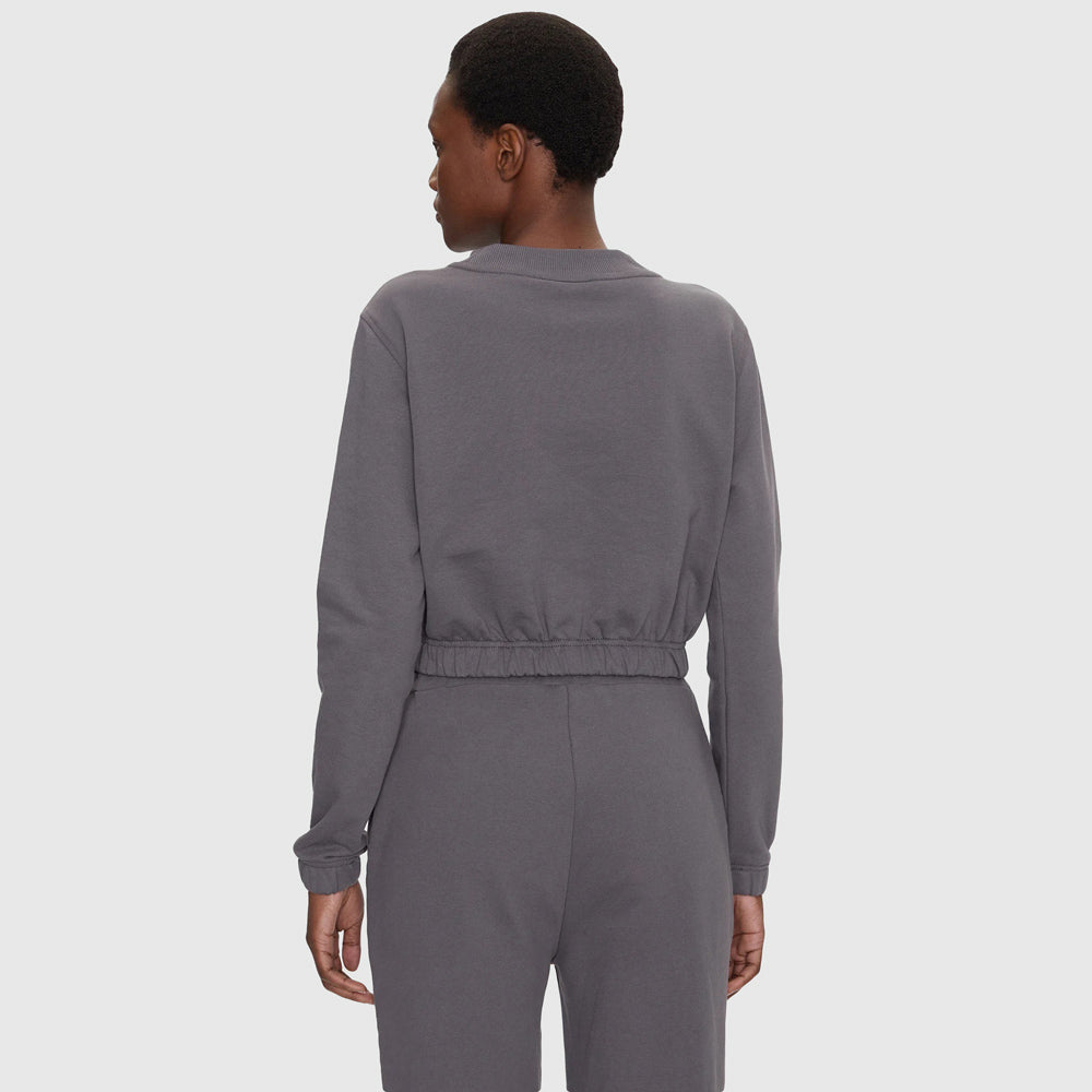 Applique Sweater - Grey