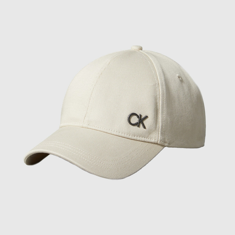 Calvin Klein Bombed Metal Cap - Beige |ThirdBaseUrban