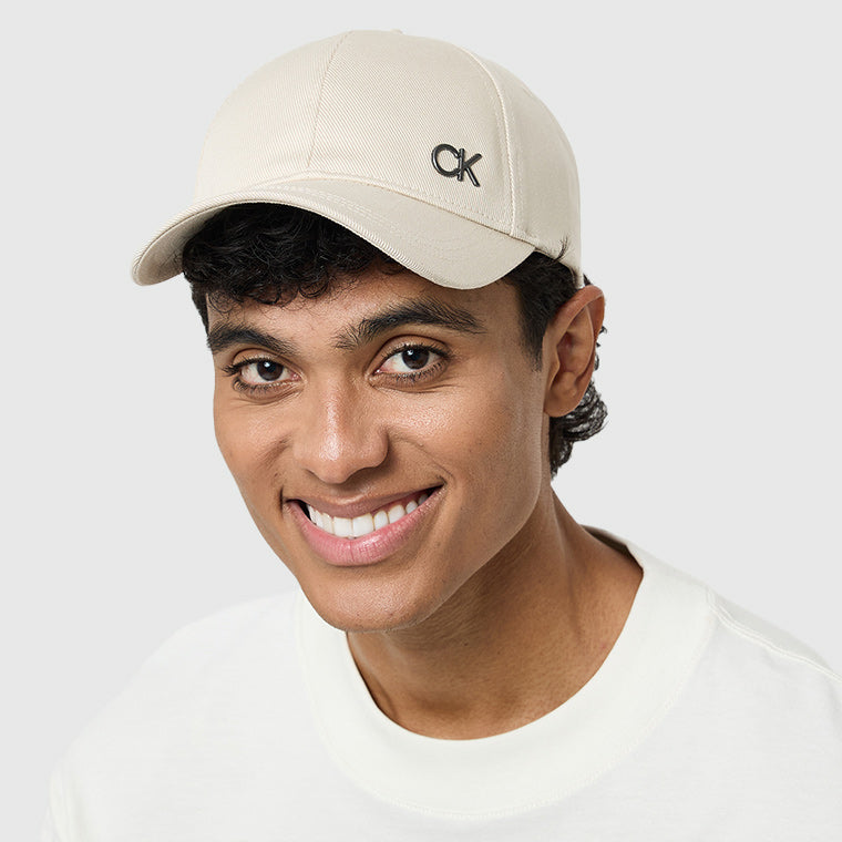 Bombed Metal Cap - Beige